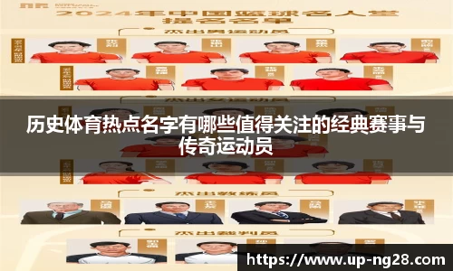 历史体育热点名字有哪些值得关注的经典赛事与传奇运动员